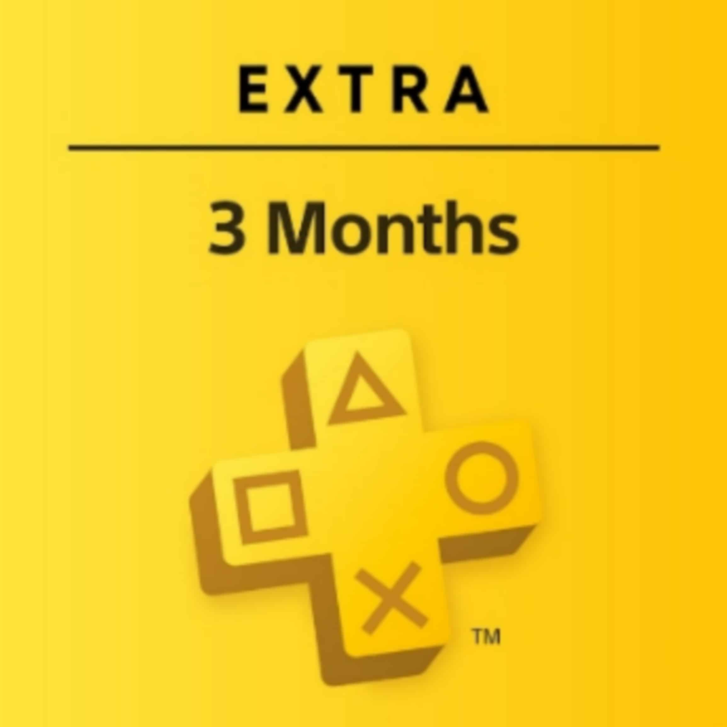 PS PLUS 3 MESES EXTRA - CUENTA